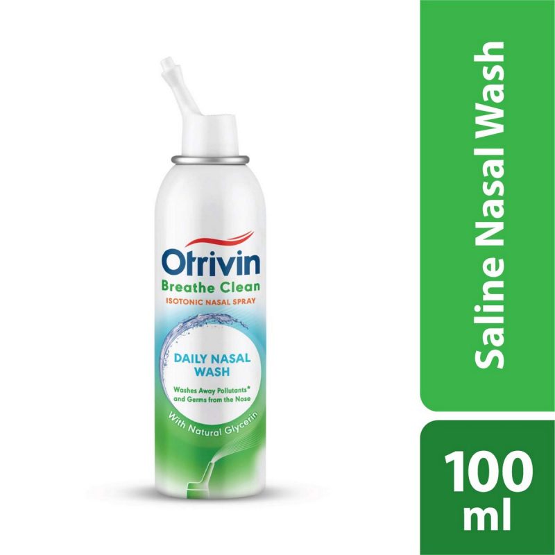 Otrivin Breathe Clean Daily Nasal Wash 100 ml 7