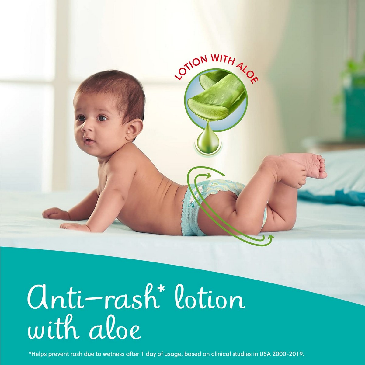 Buy Pampers All round Protection Pants, Small size baby Diapers, (S) 30  Count Lotion with Aloe Vera Online at Low Prices in India - Amazon.in