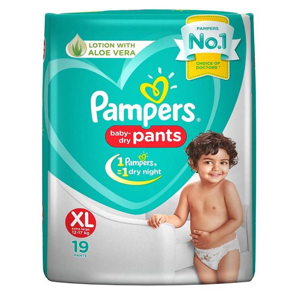 Pampers Diaper Pants XL Size 19 Count