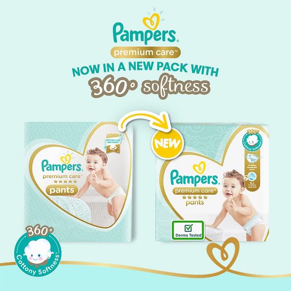 Pampers Premium Care Large Size Baby Diapers 30 Count 1