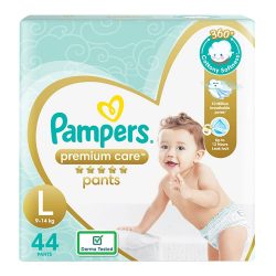 Pampers Premium Care Pants Large Size Baby Diapers 44 Count