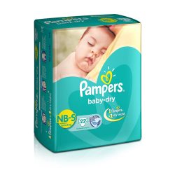 Pampers Taped Baby Diapers Small Size 22 Count
