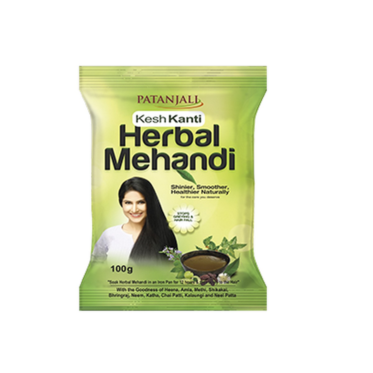 Patanjali Herbal Mehandi Natural Black Review | White Hair to Black  Naturally | Safed Balon ka Ilaj - YouTube