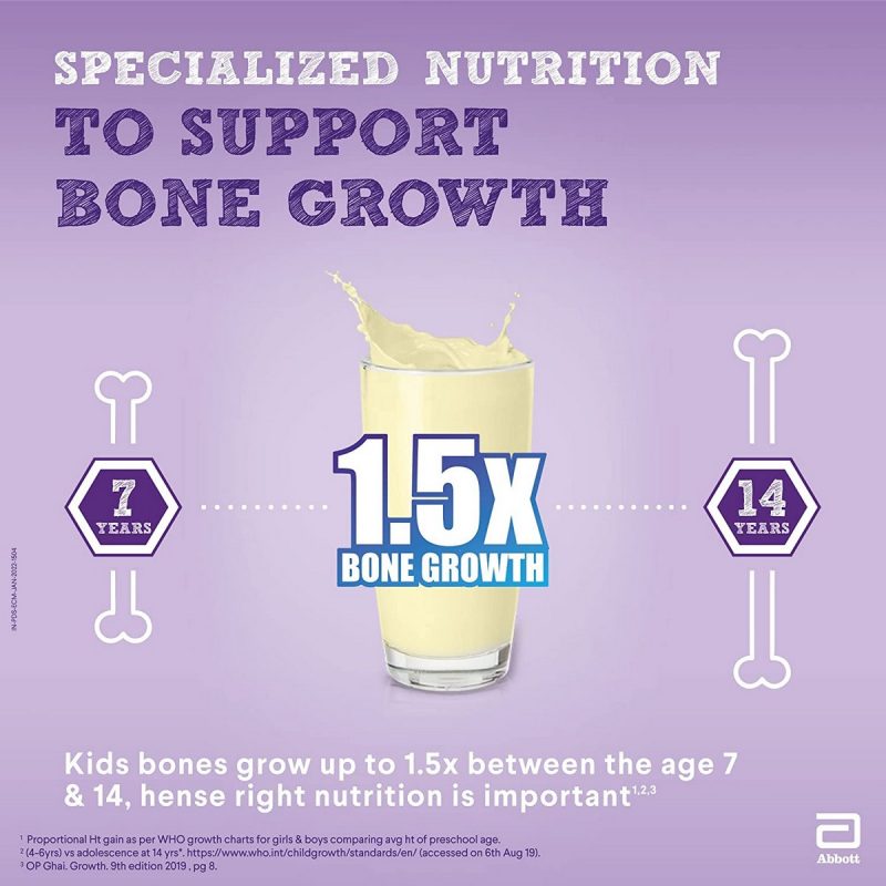Pediasure 7 Specialized Nutrition Drink Powder for Growing Children Vanilla Flavour 400 gm2