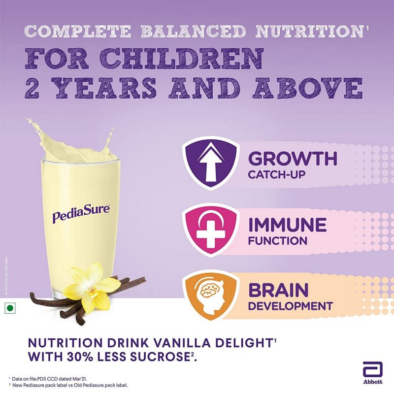 Pediasure Complete Balanced Nutritional Supplement 2 kg Vanilla 4