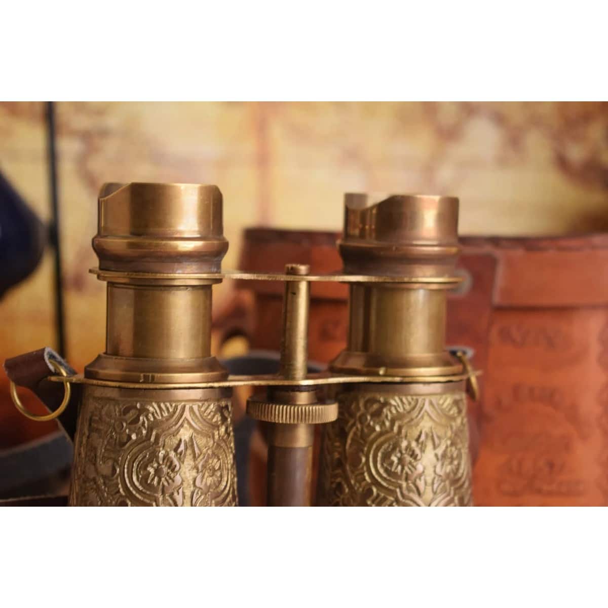 Victorian Style Artistic & Handmade Brass Walking Cane