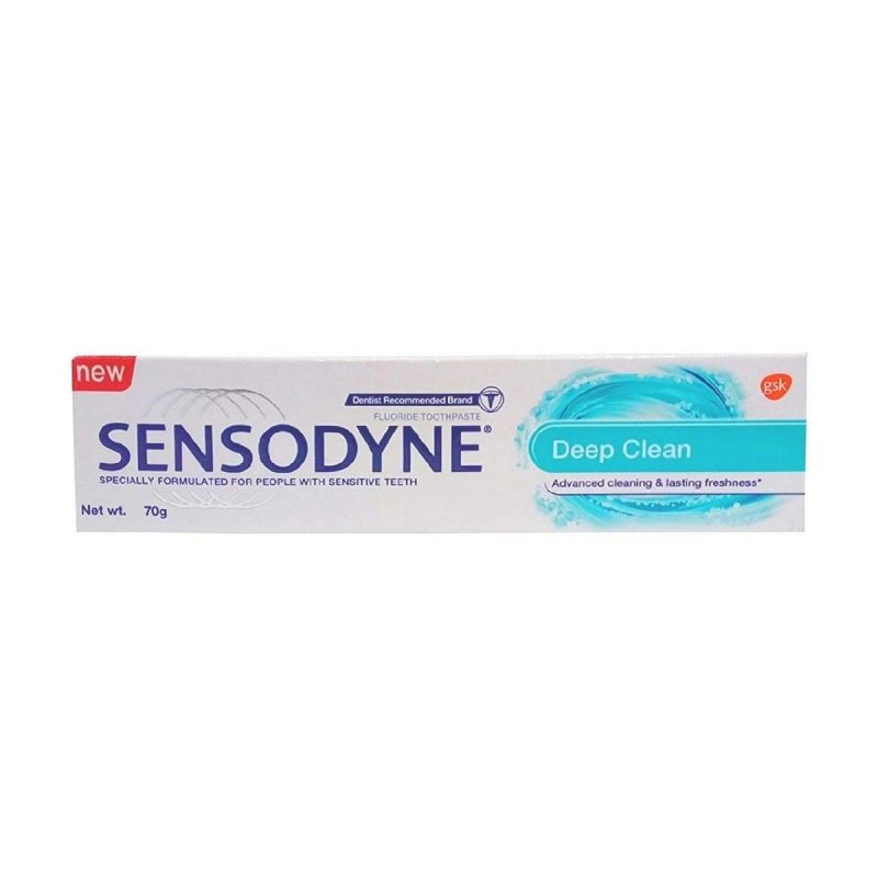 Sensodyne Deep Clean Sensitivity Relief Toothpaste 2