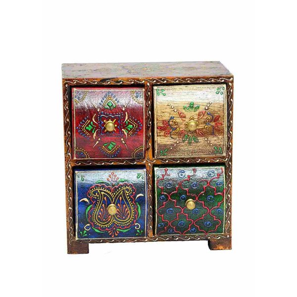 Traditionally Designed 4 Drawer Box 2