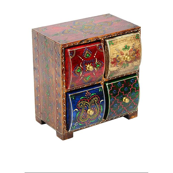 Traditionally Designed 4 Drawer Box 3