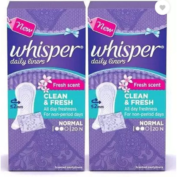 Whisper Pantyliner Intimate Wipes 2 g Pack of 1