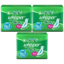 Whisper Super Saver Pack of 777 Ultra Clean Sanitary Pad