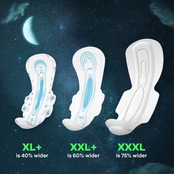 Whisper Ultra Night Sanitary Pads for Women XXL 16 Napkins 8