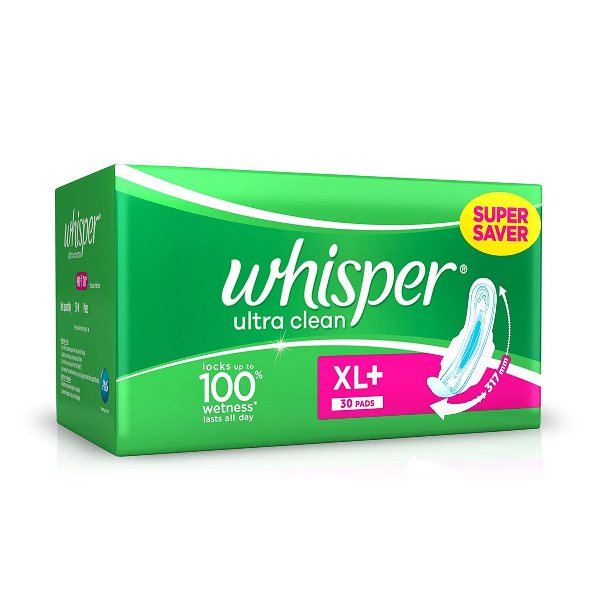 WHISPER ULTRA SOFT SANITARY PADS - HerbiChem: India's Online Pharmacy| Buy  Medicines Online