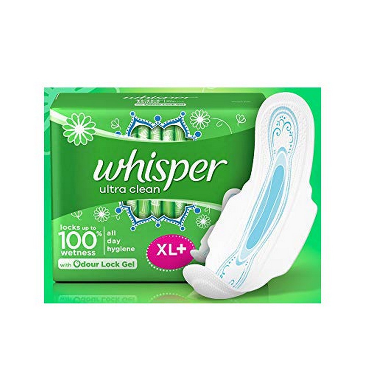 WHISPER ULTRA SOFT SANITARY PADS – HerbiChem