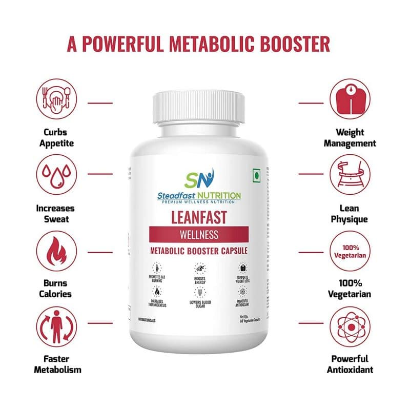 60 Vegetarian Metabolism Booster Capsules 2