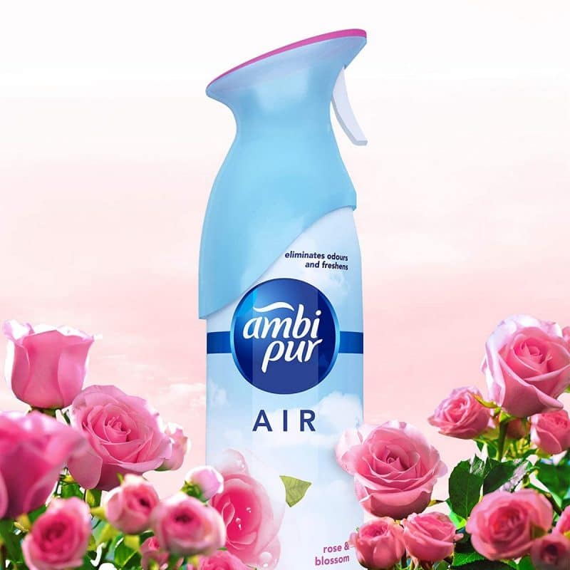 Ambi Pur Air Effect Rose and Blossom Air Freshener Sandalwood 275 gm2