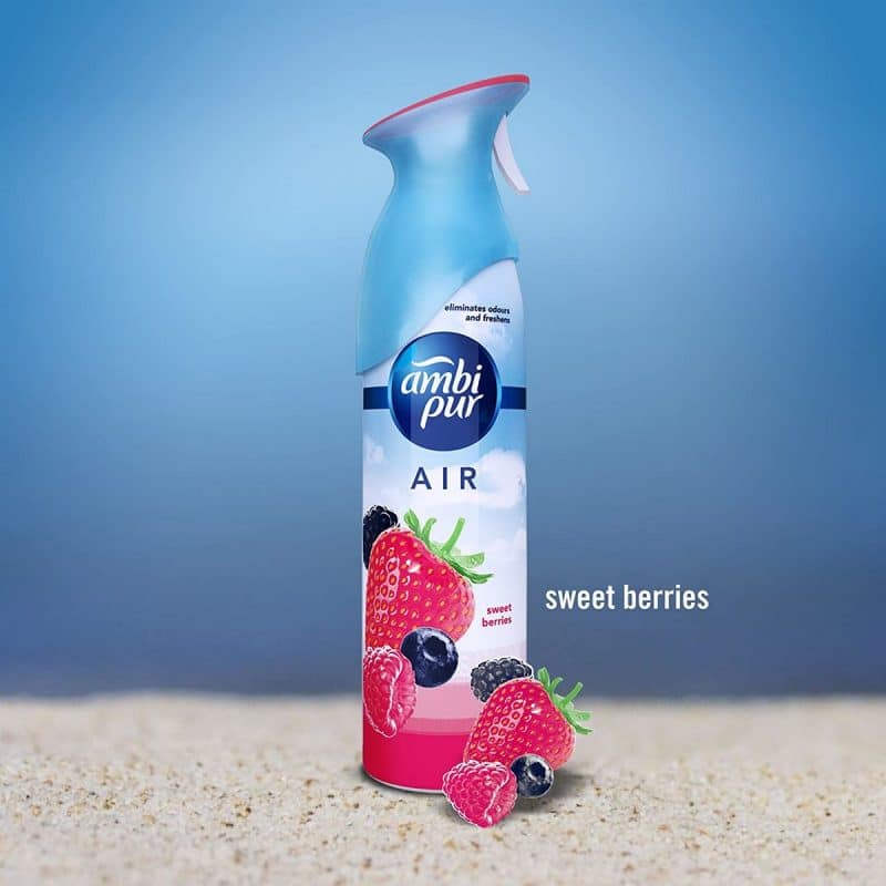 Ambi Pur Air Freshener Spray Sweet Berries 275 gm7