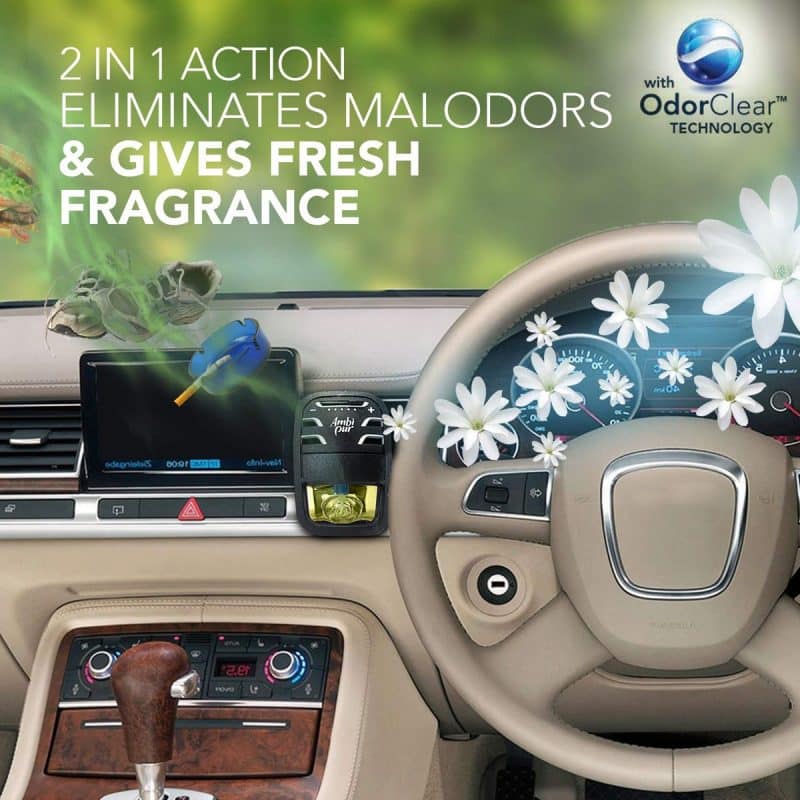 Ambi Pur Car Freshener Exotic Jasmine Starter Kit 7.5 ml5
