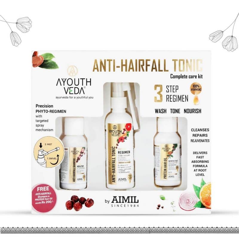 Ayouthveda Anti Hair Fall Tonic For Hair Fall Control Re growth 100 Ml 2
