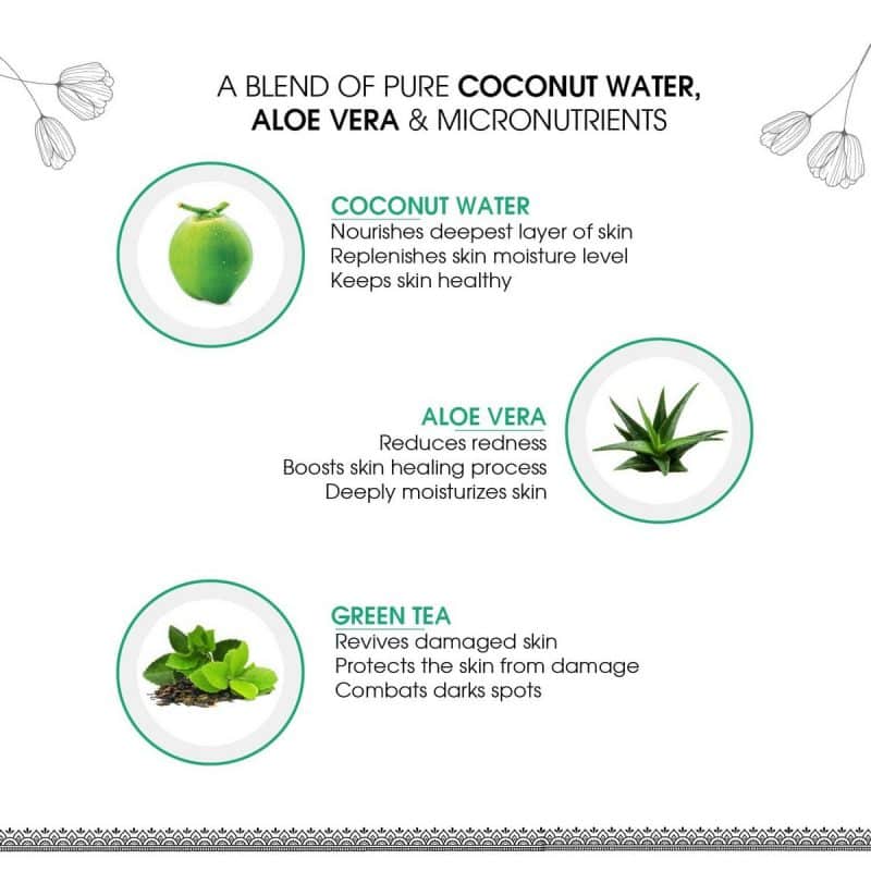 Ayouthveda Ultra Hydrating Face Emulsion Cream With Aloe Vera Coconut Water 60 gm 3