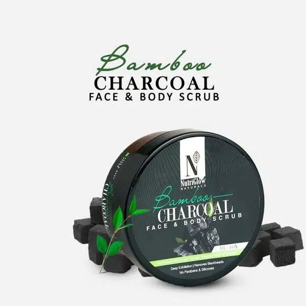 Bamboo Charcoal Face Body Scrub 200 gm 4