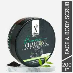 Bamboo Charcoal Face Body Scrub 200 gm 5