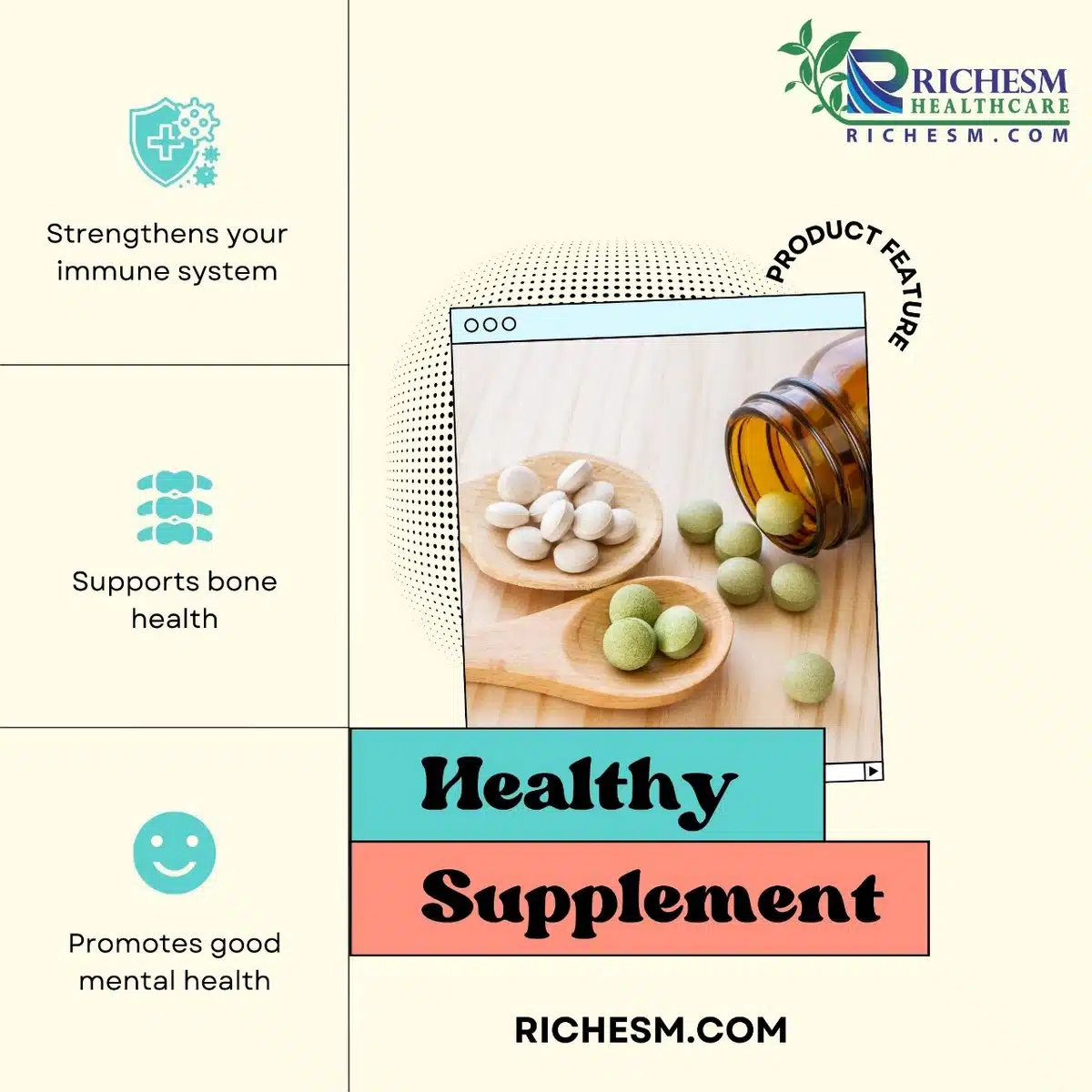 Consume A Healthy Nutrition With Richesm Products