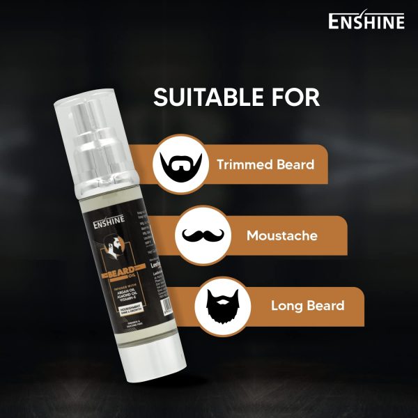 Enshine Beard Oil for Growing beard Faster 3