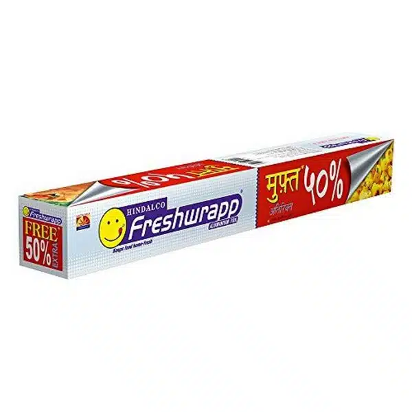 Freshwrapp Aluminium Foil 33 grams 17 grams free Pack of 2 3