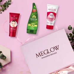 GIFT PACK – MEGLOW INSTANT GLOW FACEWASH 70G WOMEN FAIRNESS CREAM 30G WITH ALOEVERA GEL FOR SOFT SMOOTH AND RADIANT SKIN