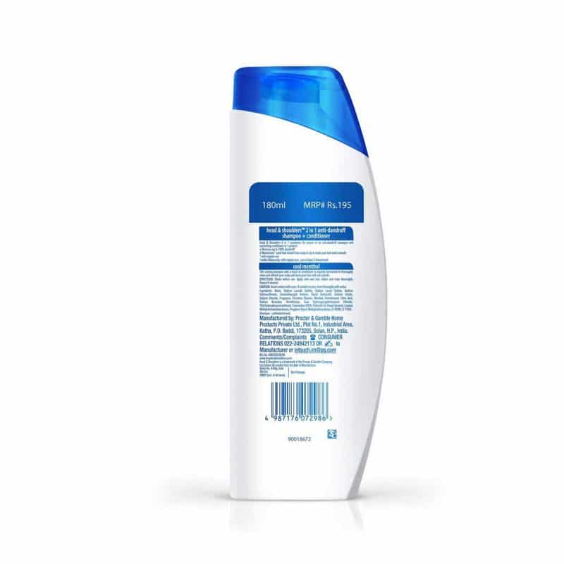 Head Shoulders Anti Dandruff Shampoo Conditioner Cool Menthol 180 ML1