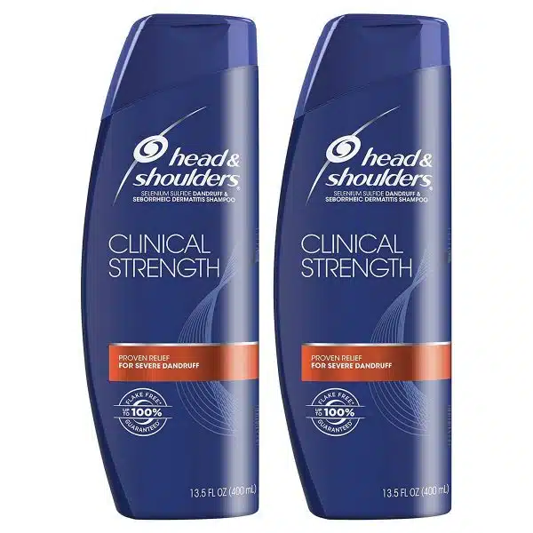 Head Shoulders Clinical Strength Dandruff Shampoo Pack Of 2 400 ml