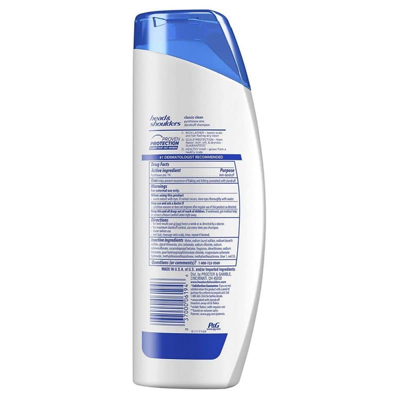 Head Shoulders Shampoo Classic Clean 13.5 Oz Product Size May Vary1