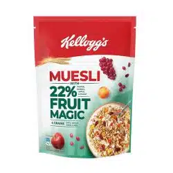 Kelloggs Muesli 22 Fruit Magic Breakfast Cereal High in Fibre High in Iron and High in Vitamin 500g 3