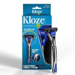 Kloze Advance 3 Shaving Razor for men with 3 Blades 2 Cartridges 5
