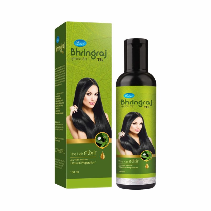 Leeford Bhringraj Ayurvedic Hair Oil for Hair Growth and Hair Fall Control 2
