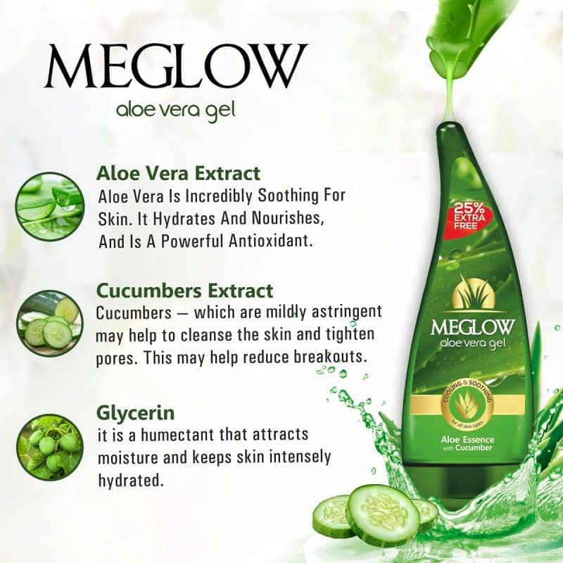 Meglow Aloe Vera Gel 3