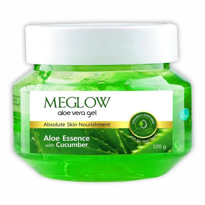 Meglow Aloevera Gel Jar For Nourished and Healthy Skin 6