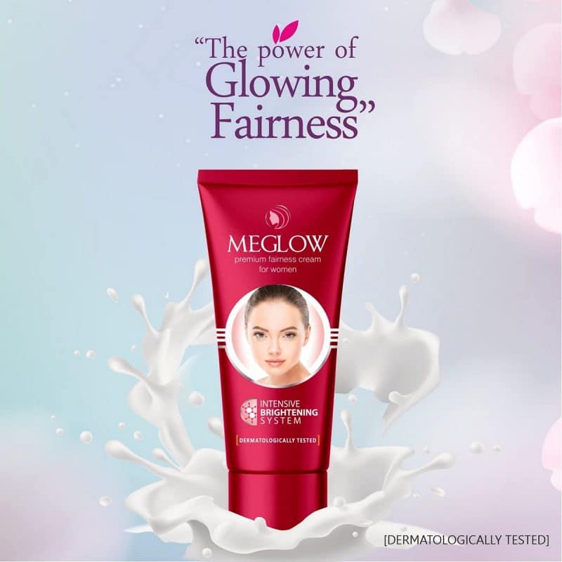 Meglow Skincare Combo Pack of 3 Premium Fairness Cream for Women 50g 3