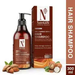 Nutriglow Advanced Organic Dry and Damage Repair Hair Shampoo 300 ml 1