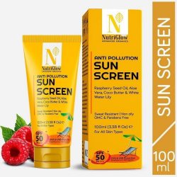 Nutriglow Advanced Organics Anti Pollution Sun Screen Spf 50 100 ml 2