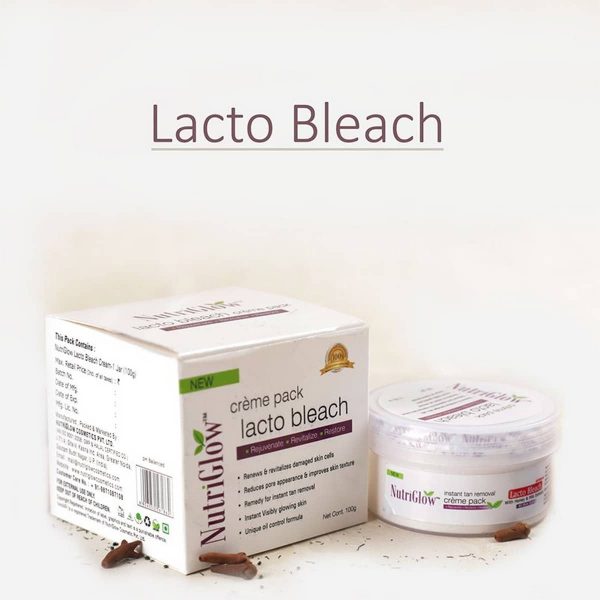 Nutriglow Lacto Bleach 100 gm 3