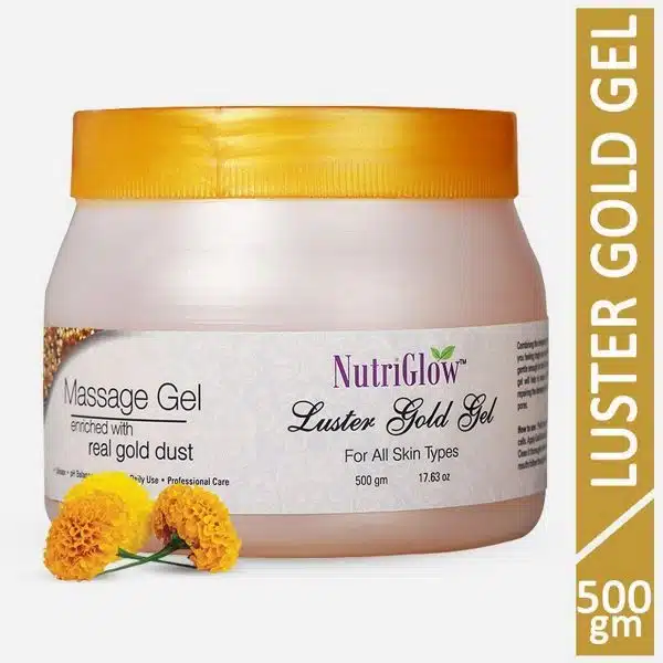 Nutriglow Luster Gold Gel 500 gm 5