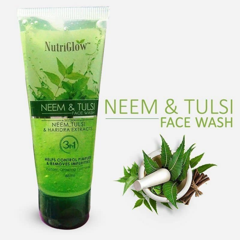 Nutriglow Neem Tulsi Face Wash 65 ml 4