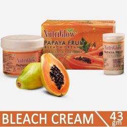 Nutriglow Papaya Bleach 43 gm 1