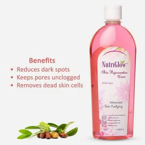 Nutriglow Skin Rejuvenation Toner 500 ml 2