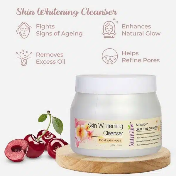 Nutriglow Skin Whitening Cleanser 500 gm 4