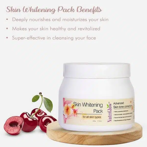 Nutriglow Skin Whitening Pack 500 gm 1