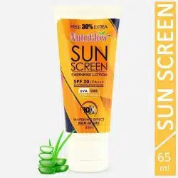 Nutriglow Sunscreen Fairness Lotion Spf 30 65 ml 5