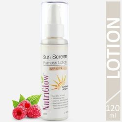 Nutriglow Sunscreen Fairness Lotion Spf 40 Pa 120 ml 2